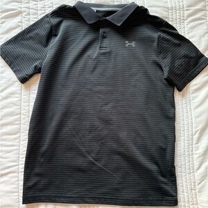 brand new Under Armour Kids Black Polo Shirt